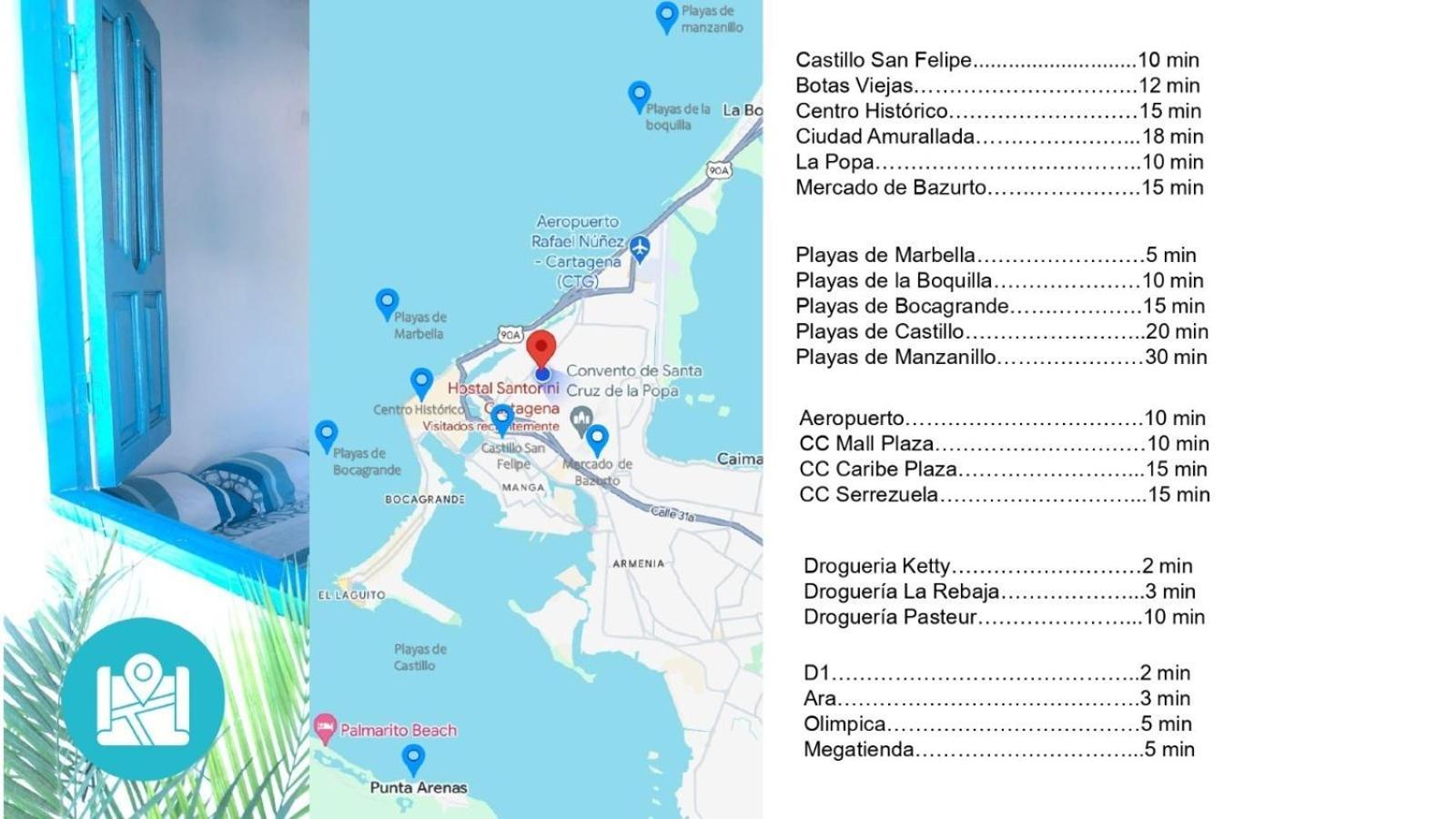 Casa Santorini Hotel Cartagena Ngoại thất bức ảnh